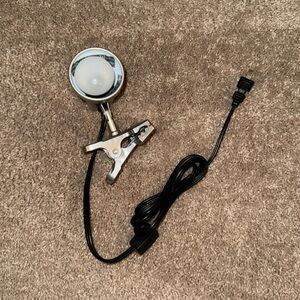 NWOT Intertek clip on desk light